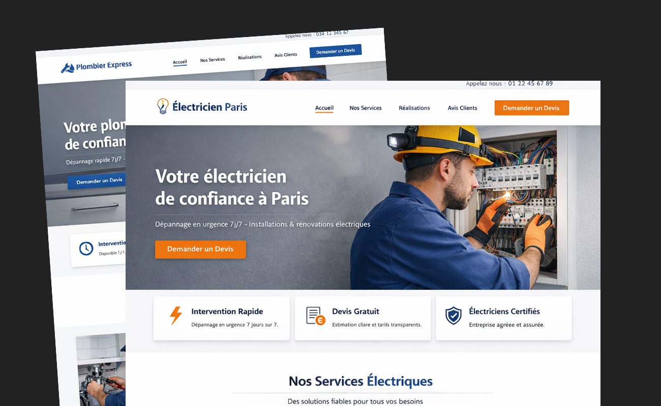 Création site internet artisan : le guide complet pour développer votre activité en 2026